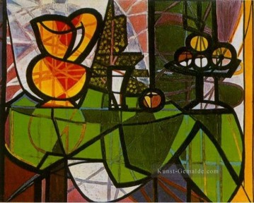 Pichet et coupe de fruits 1931 kubistisch Ölgemälde